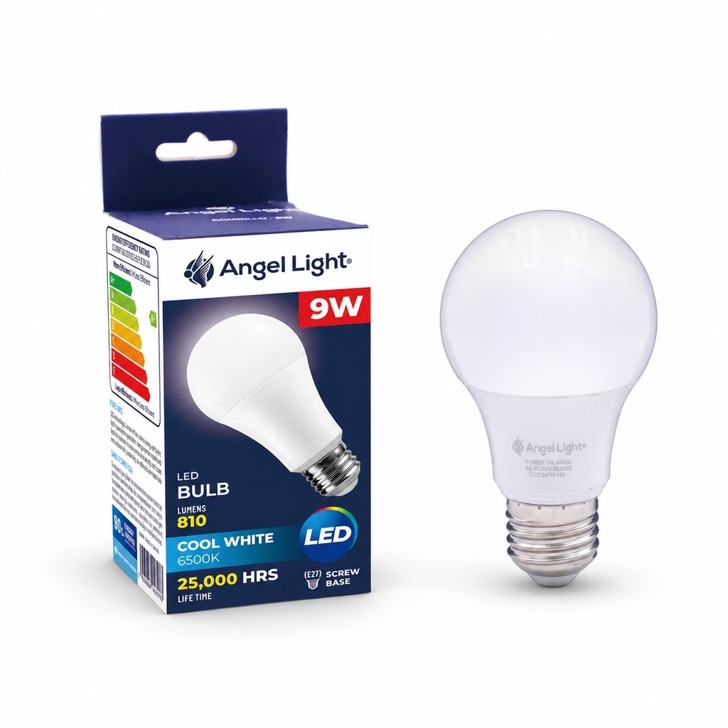9W LED Bulb E27 6400K
