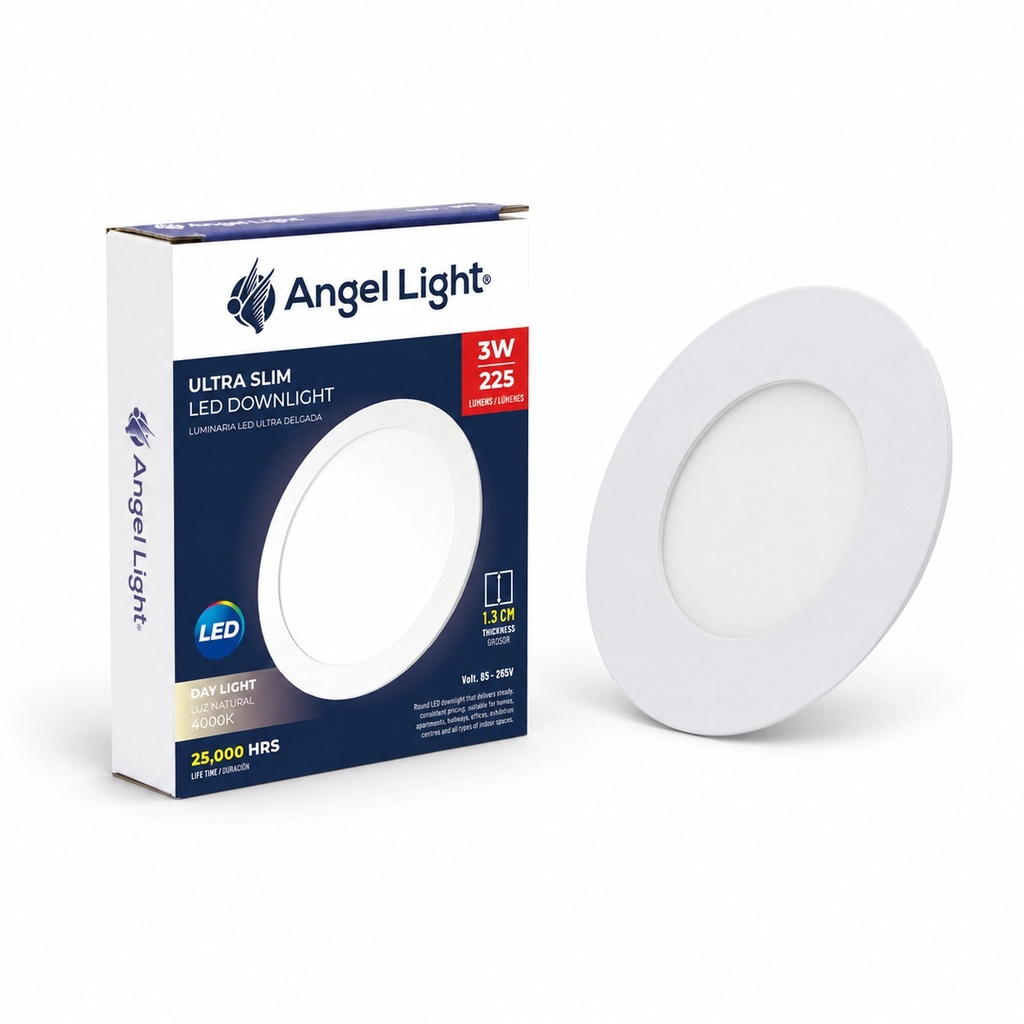 3W Round LED Downlight 4000K