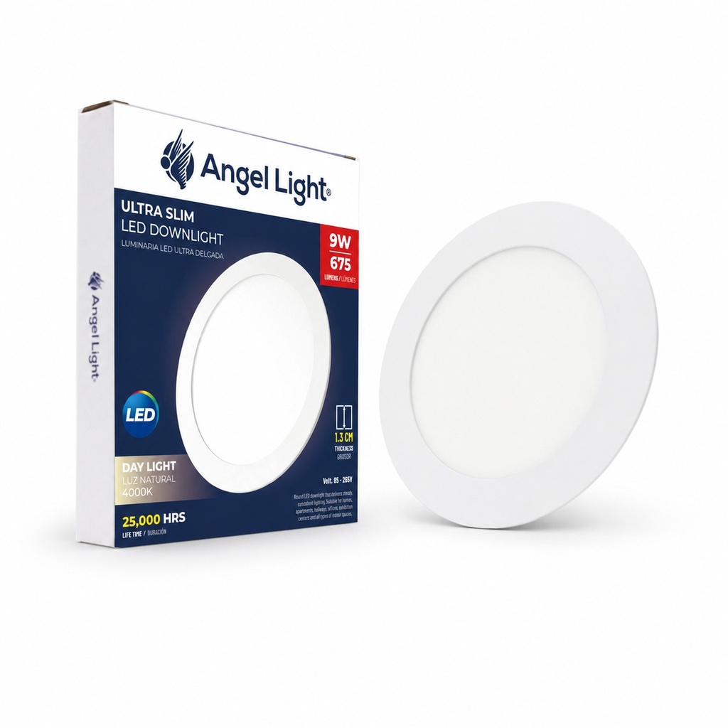 9W Round LED Downlight 4000K