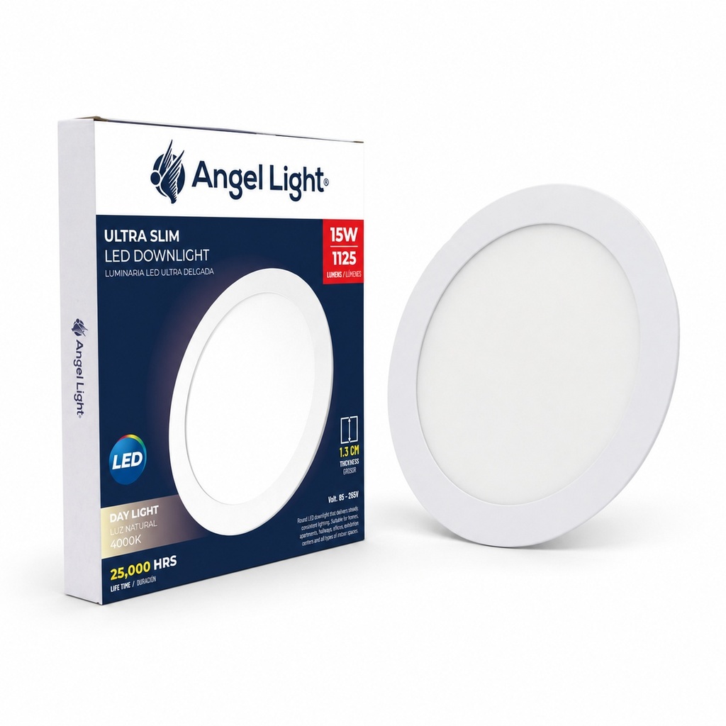 15W Round LED Downlight 4000K