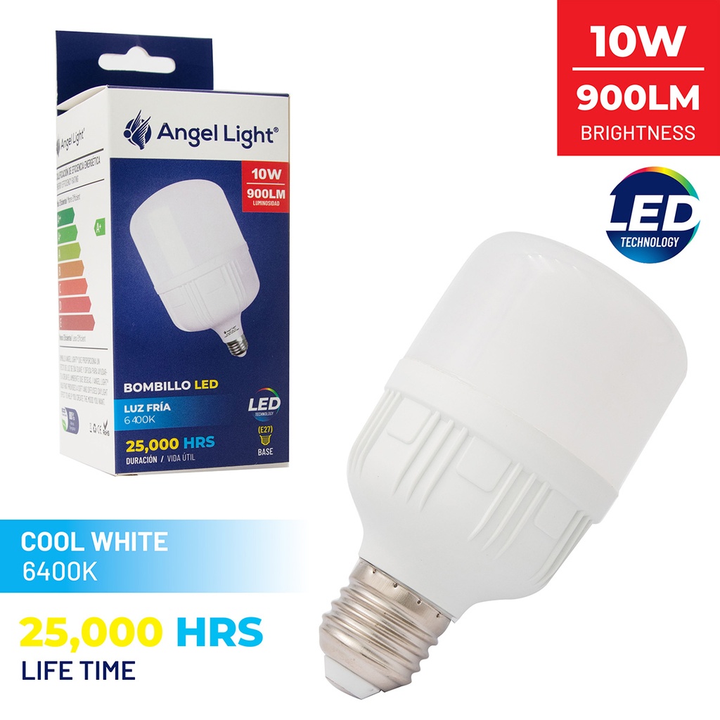 LED Ball Bulb 10W 6400K