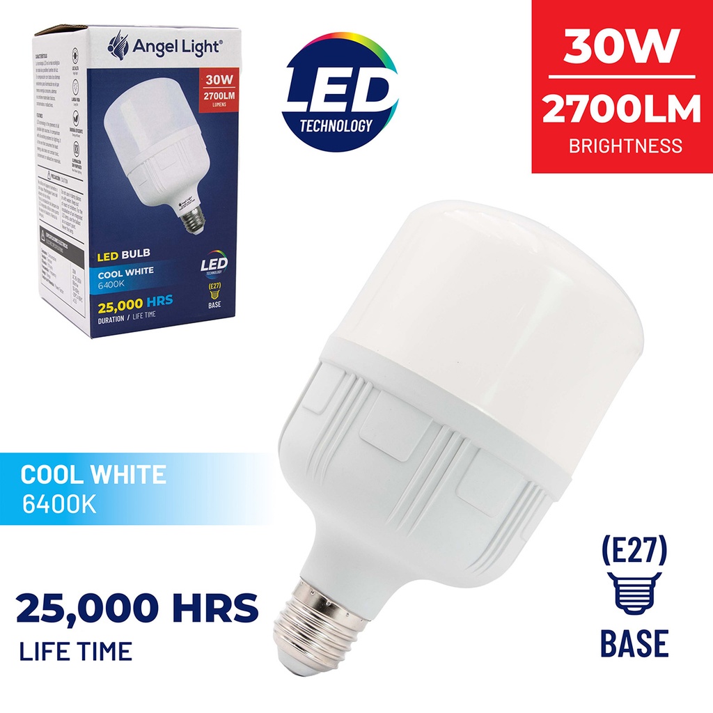LED Ball Bulb 30W 6400K