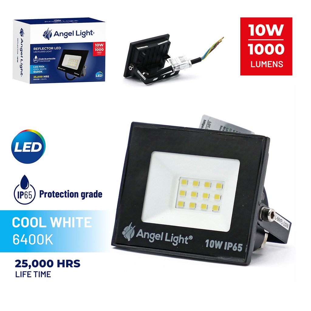 LED floodlight 10W 76*61*25mm 6400K