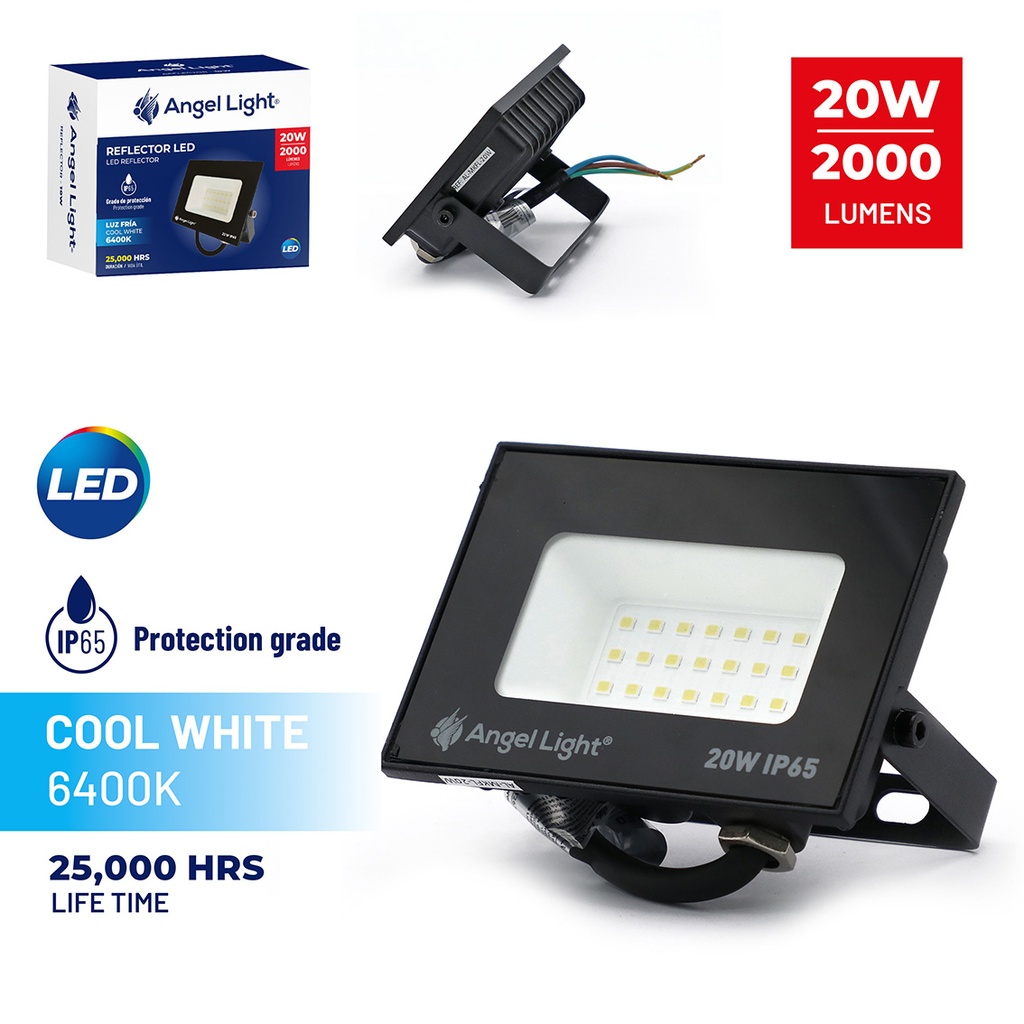 LED floodlight 20W 88*63*27mm 6400K