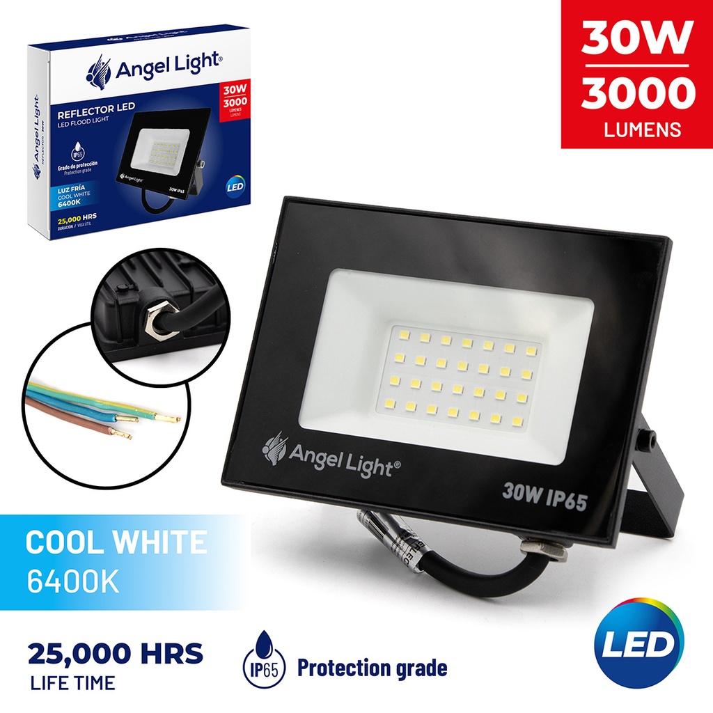 LED floodlight 30W 133*93*27mm 6400K