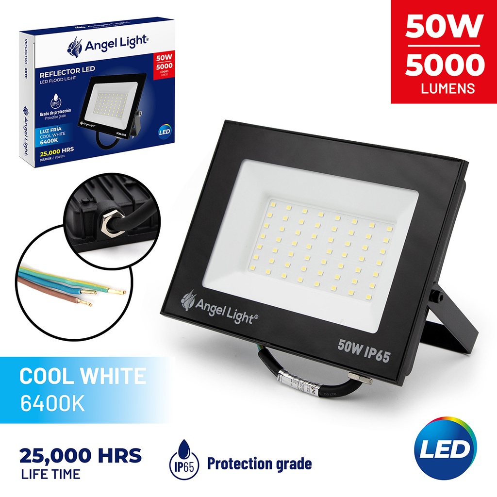 LED floodlight 50W 173*128*29mm 6400K