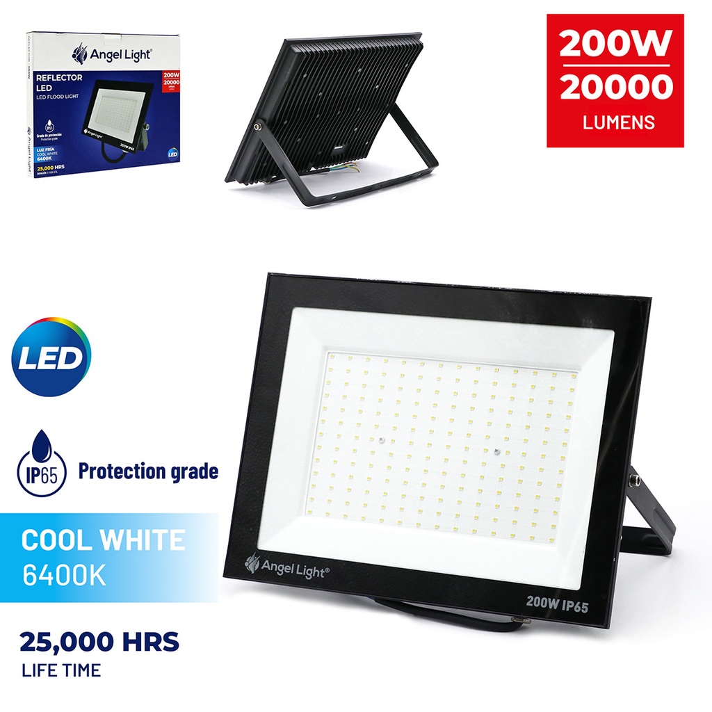 LED floodlight 280*253*41mm 6400K