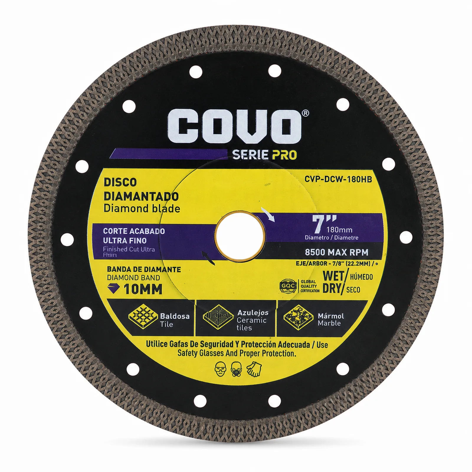 7" Diamond Mesh Blade - Fine Cutting