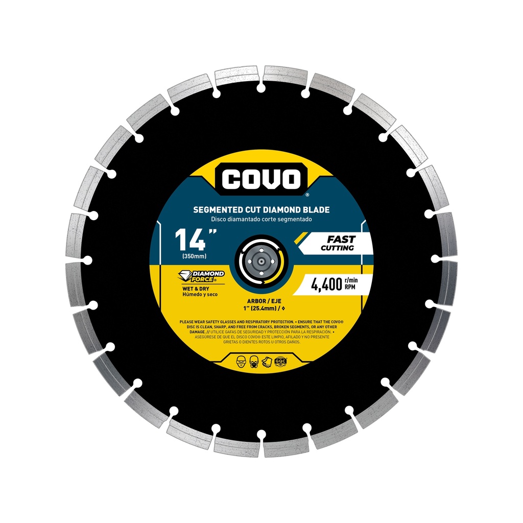 14" Segmented Diamond Blade - Rough Concrete