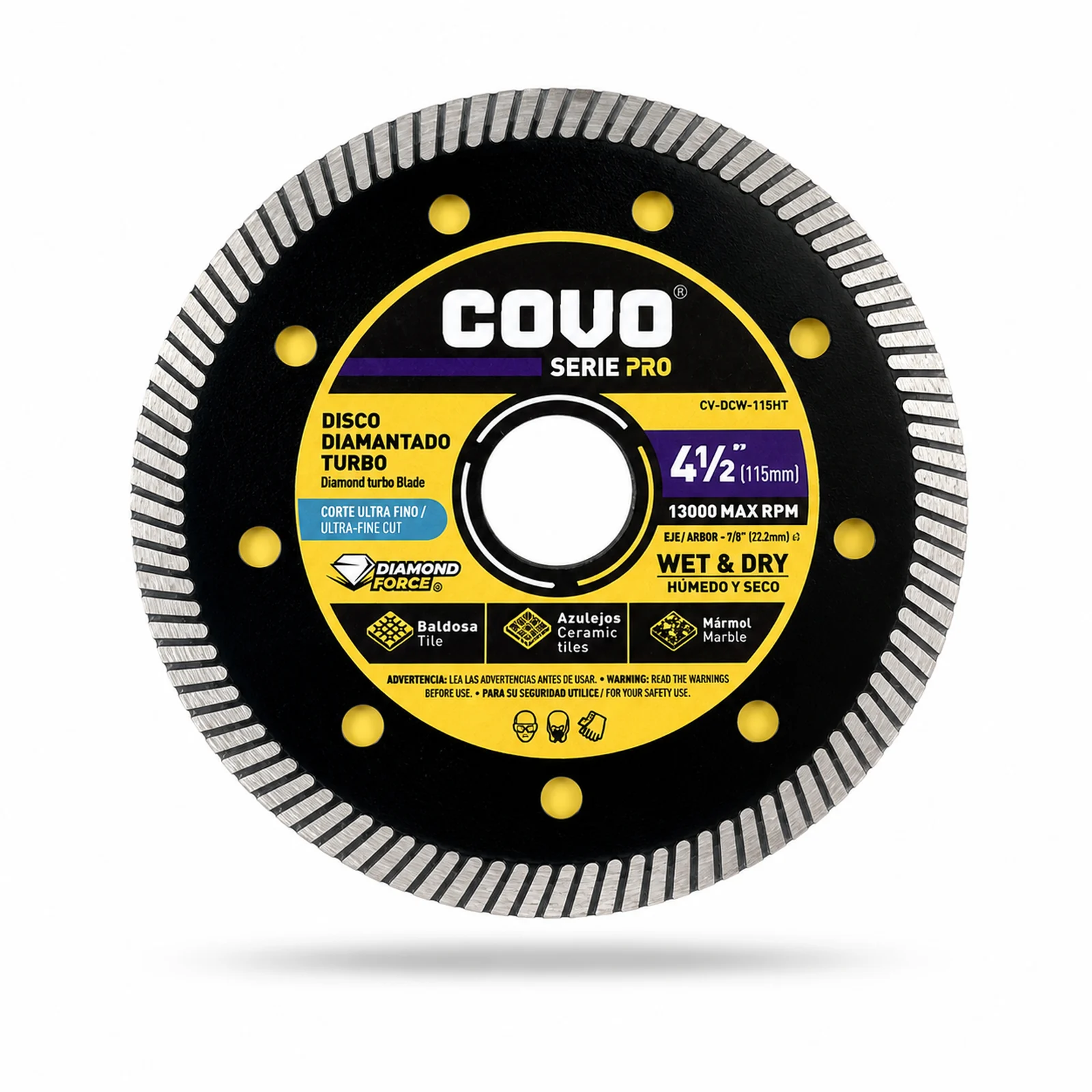 Turbo Diamond Blade 4-1/2"