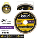 Continuous Rim Diamond Blade / For Fine Cutting / Wet / 1 Piece / 4-½" (115mm)