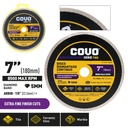 Continuous Rim Diamond Blade / For Fine Cutting / Wet / 1 Piece / 7" (180mm)