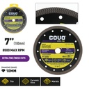 Diamond Mesh Blade / For Fine Cutting / Wet & Dry / 1 Piece / 7” (180mm)