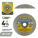 Diamond Blade / For Ultra Fine Glass Cutting / Wet & Dry / 1 Piece / 4-1/2" (115mm)