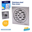 Stainless Steel Floor Drain - Stainless Steel 201 - 4" (10x10cm) - 150g - Stain