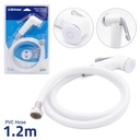 Bidet Shower Head - ABS - 1.2m PVC Hose