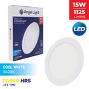 LED round recessed panel light 188mm 15W 6400K