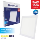 LED square recessed panel light 292mm 24w 6400K white