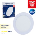 LED round recessed panel light 168mm 12W 4000K white