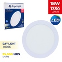 LED round recessed panel light 221mm 18w 4000K white