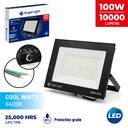 LED floodlight 100W 185*127*15mm 6400K