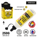 WOOD GLUE /Acrylic based / FAST DRYING / 250G / White/ NON-TOXIC / 6 PIECES
